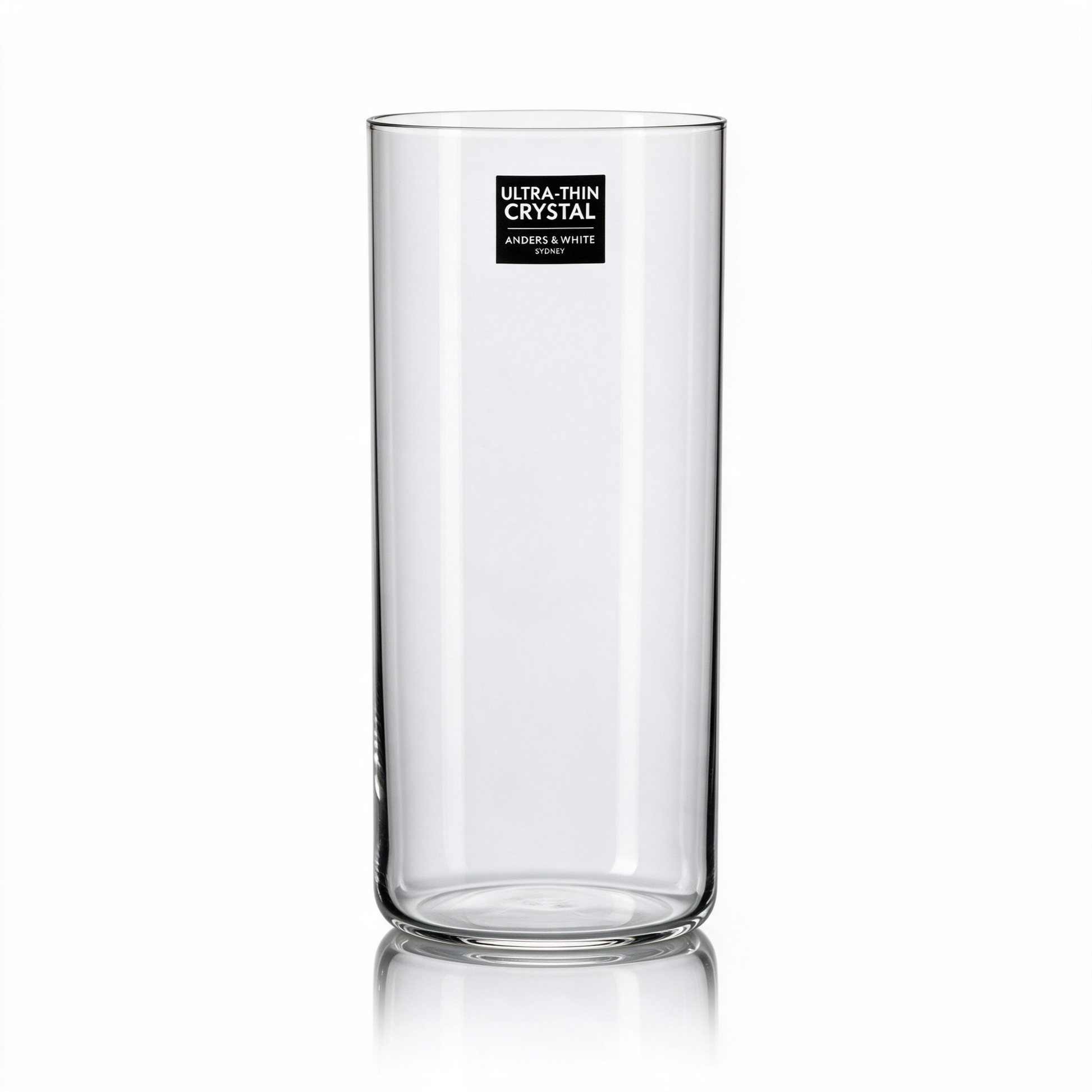 Ultra-Thin Crystal Tumblers (380ml). Set of 4.