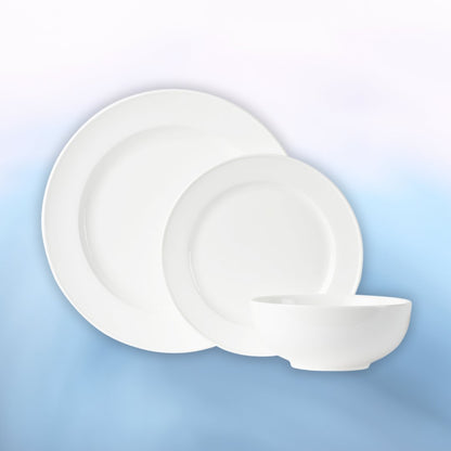 'BONDI' Bone China Dinner Set CLASSICA (12 Pieces). - Anders & White