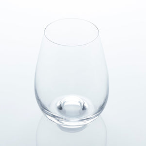 HOSKING Crystal Stemless Wine Glasses. Set of 4 (460ml / 15.6oz) - Anders & White