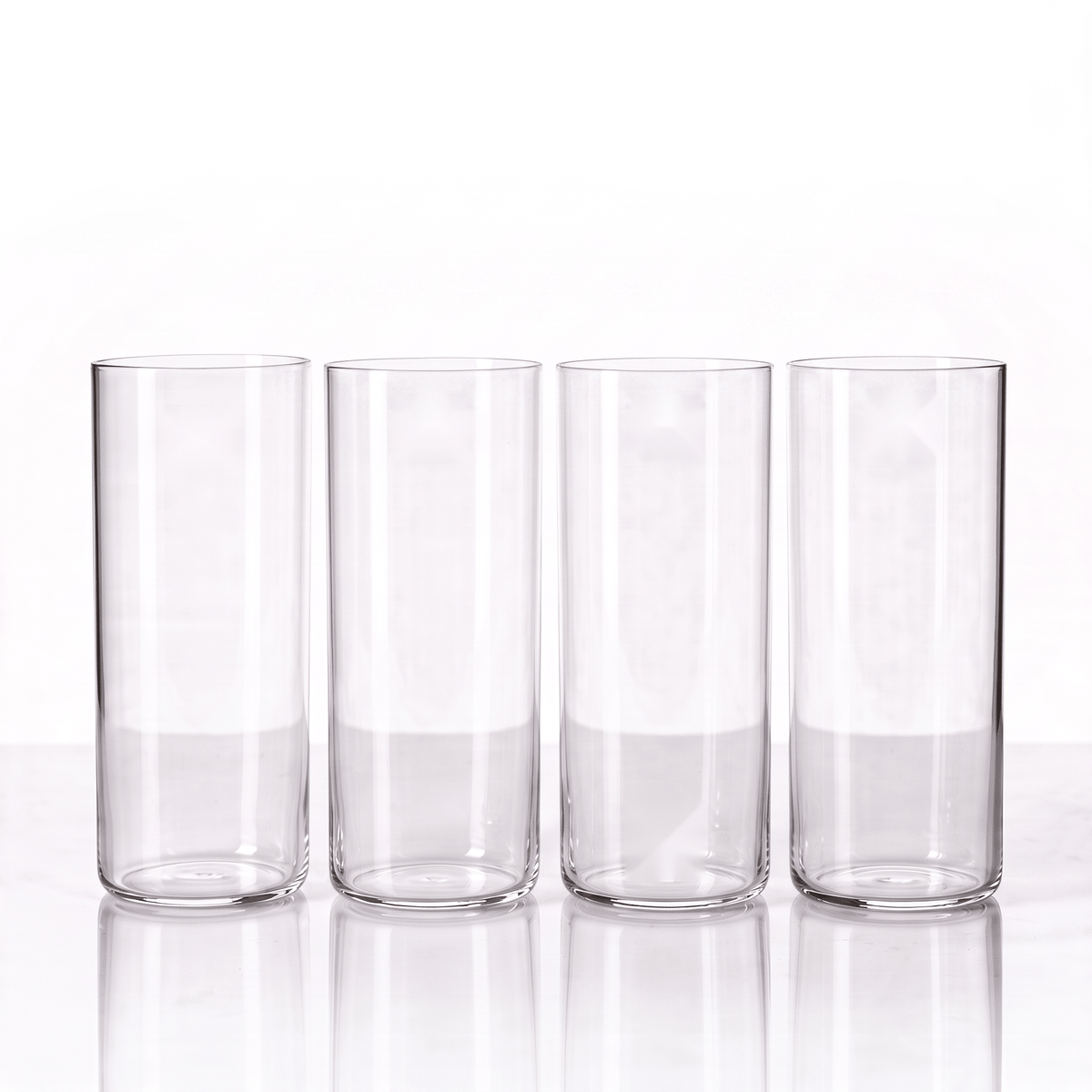 Japanese inspired Ultra-Thin Crystal Tumblers (380ml). Set of 4. - Anders & White
