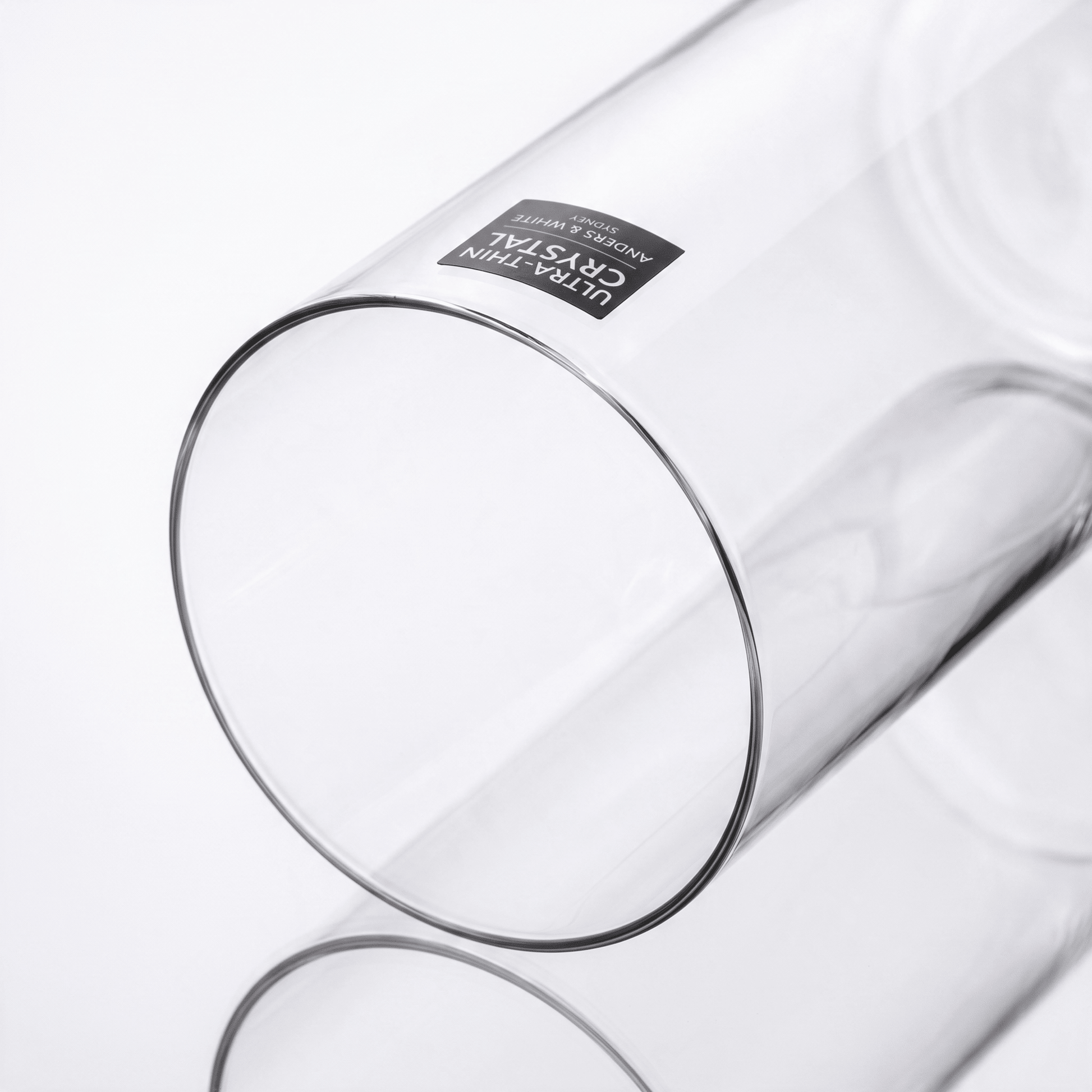 Ultra-Thin Crystal Tumblers (380ml). Set of 4. - Anders & White