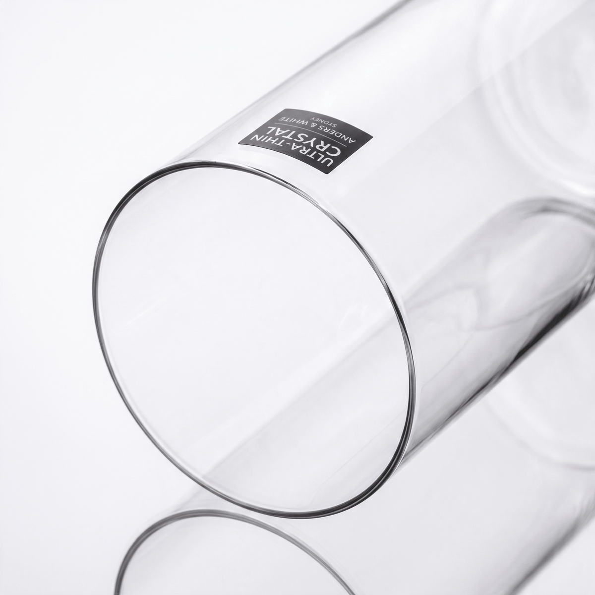 Ultra-Thin Crystal Tumblers (380ml). Set of 4. - Anders & White