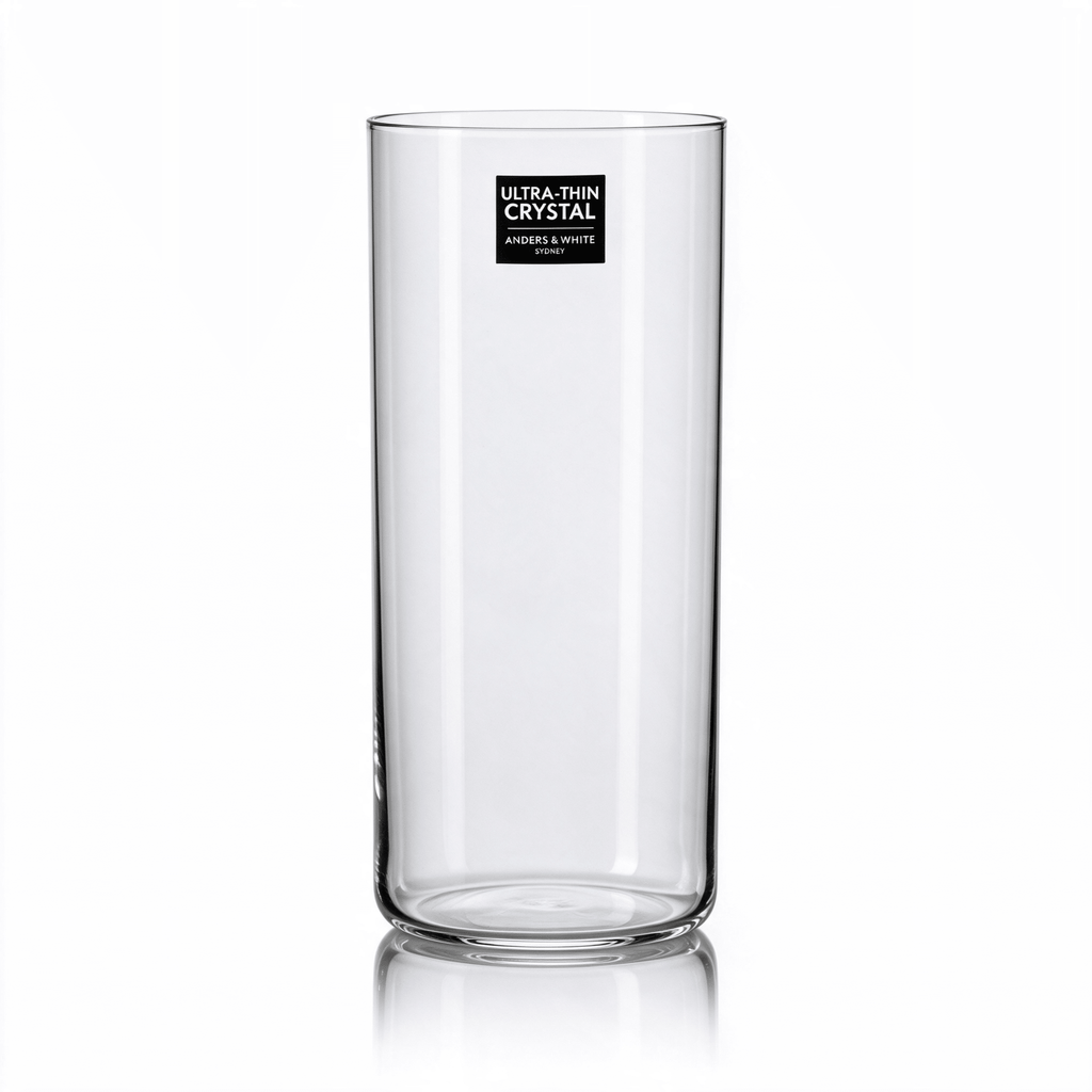 Ultra-Thin Crystal Tumblers (380ml). Set of 4. - Anders & White