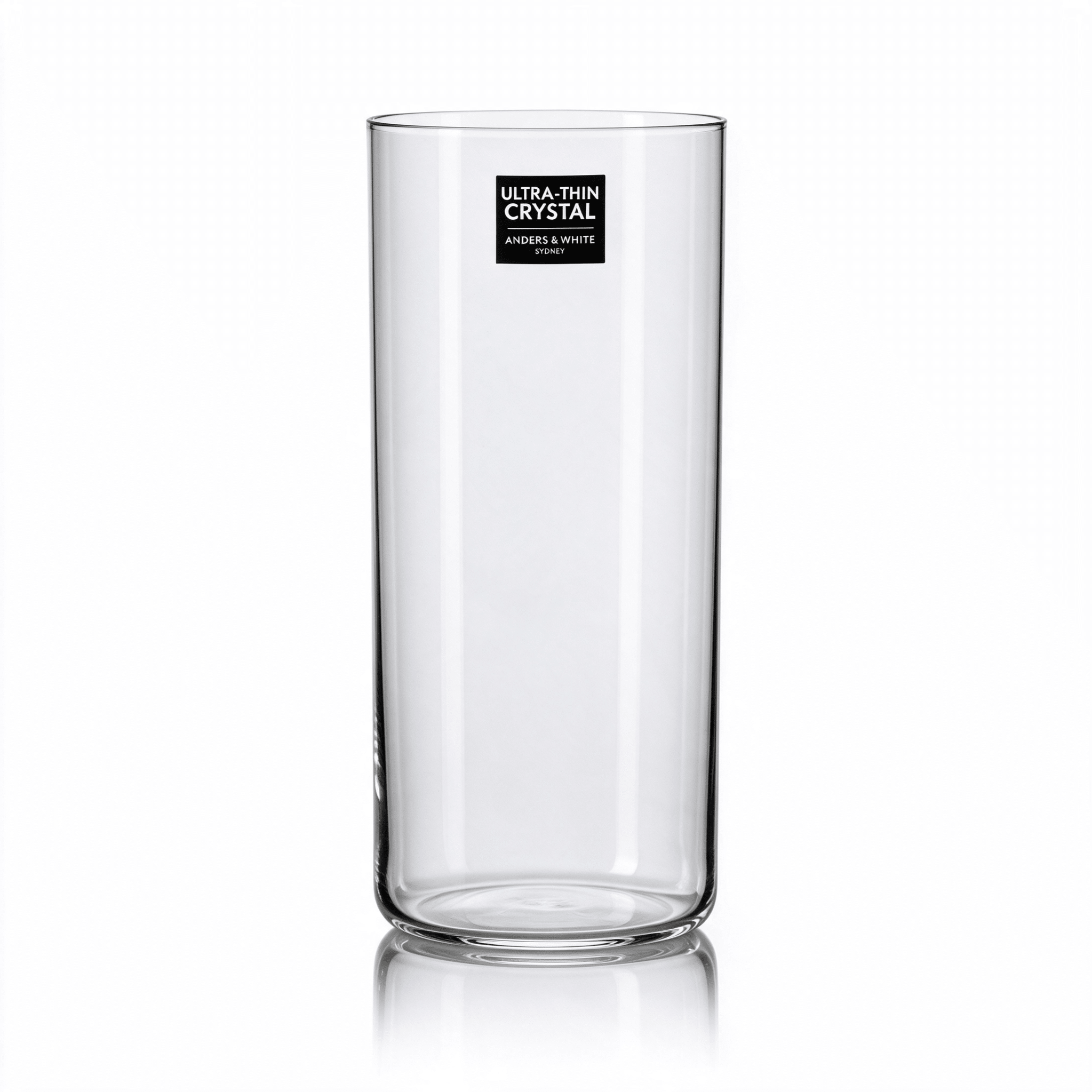 Ultra-Thin Crystal Tumblers (380ml). Set of 4. - Anders & White