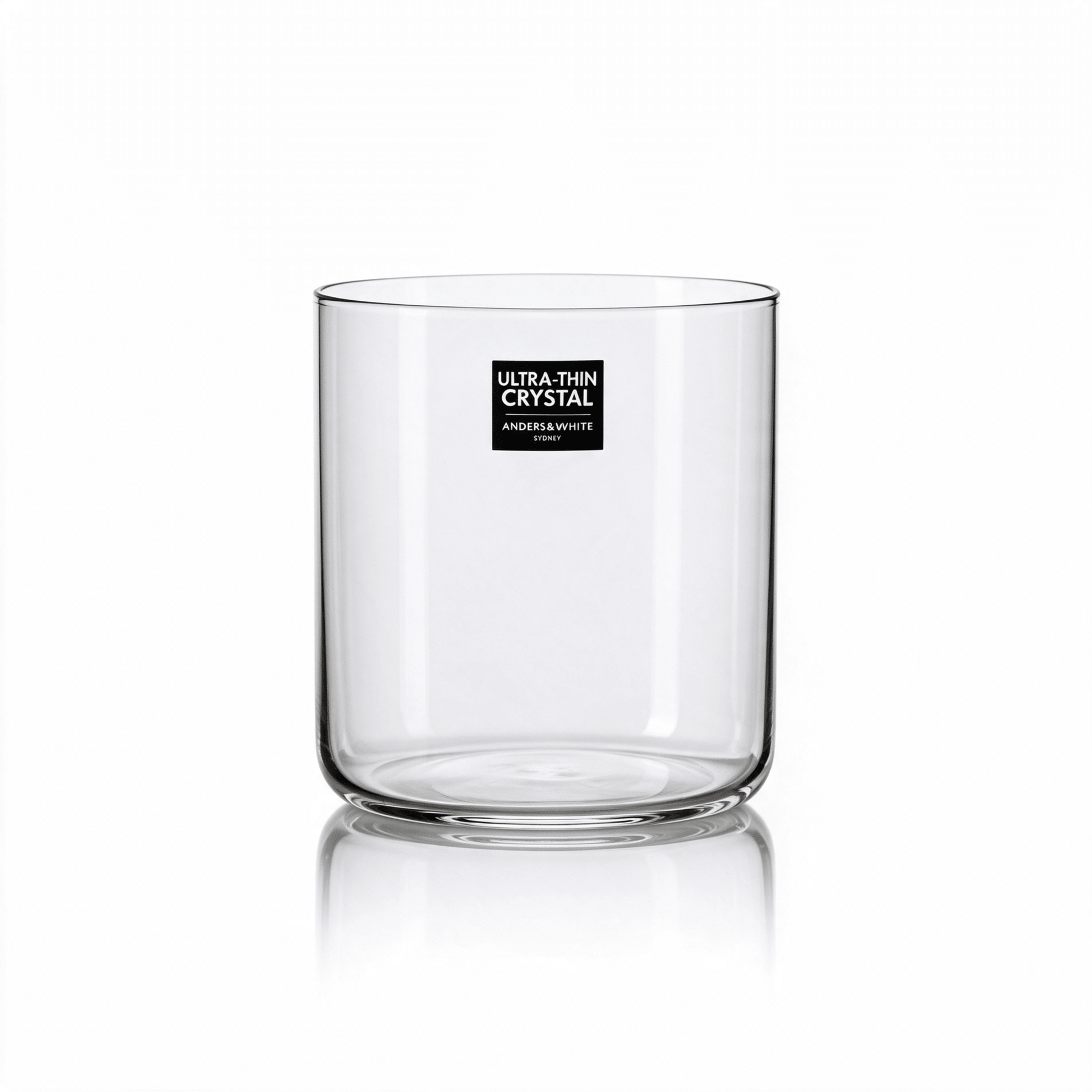 Ultra-Thin Crystal Tumblers (400ml). Set of 4. - Anders & White