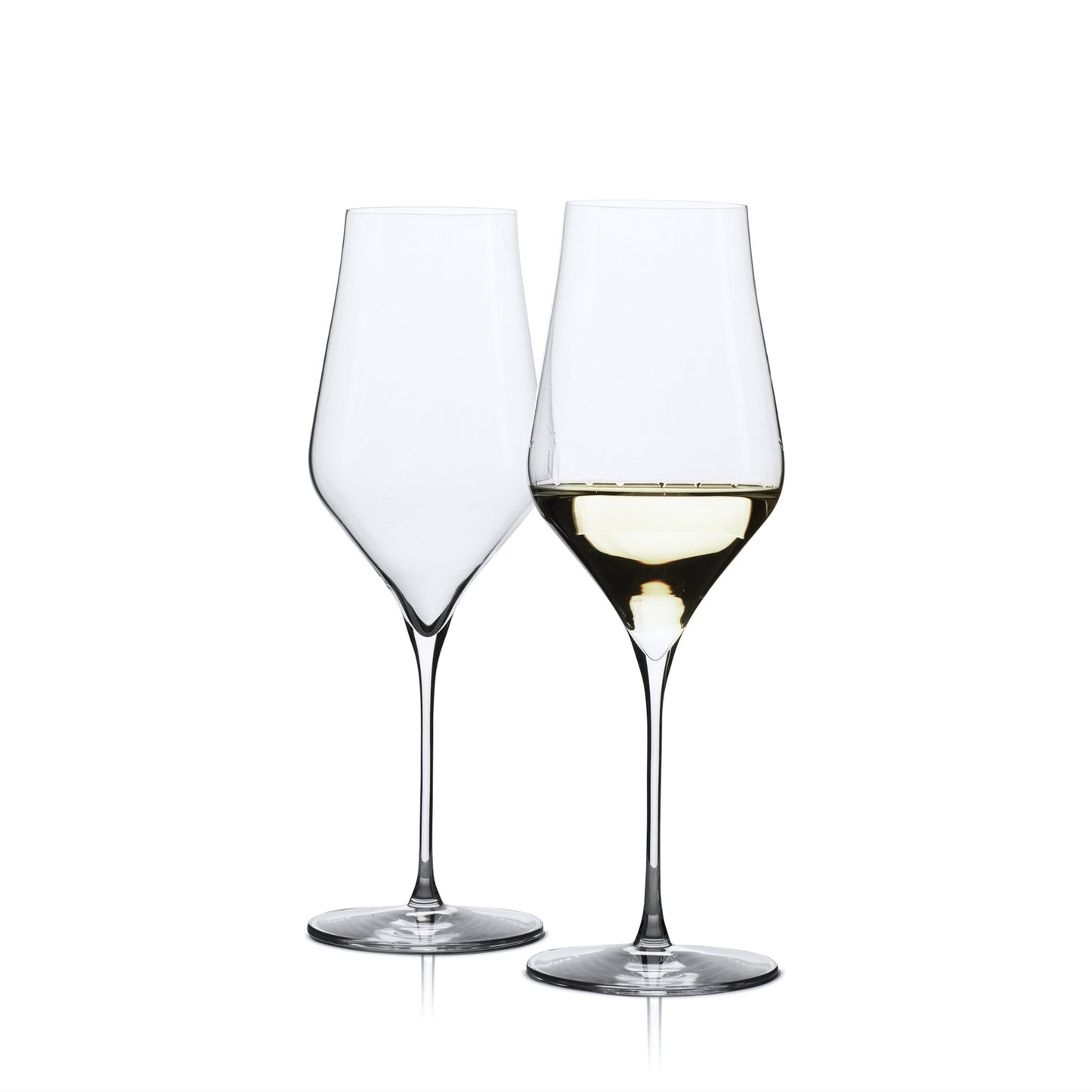 Crystal Wine Glasses. European Designed. Lead Free Stemware. 'Duke'. (520ml) 4x Glasses - Anders & White