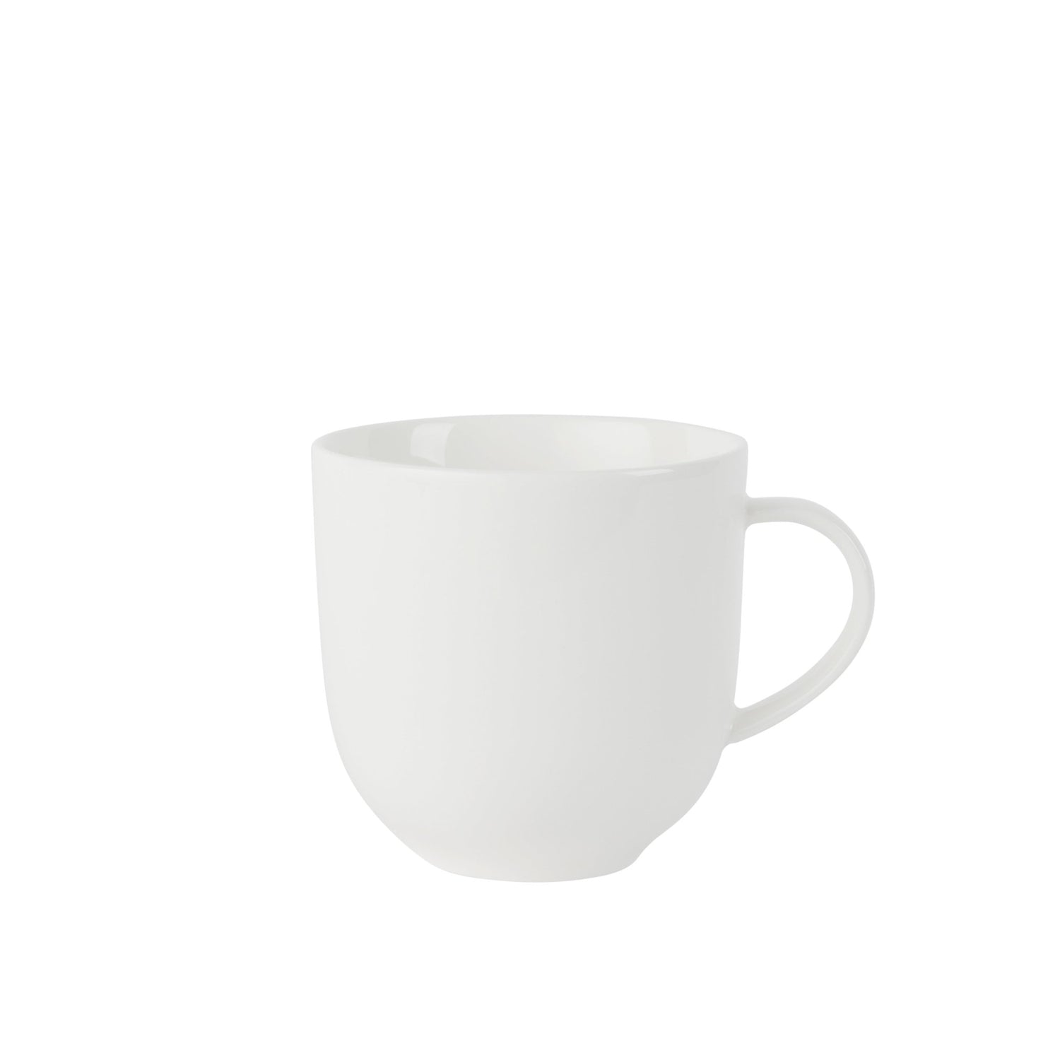 White Bone China Mug Set 'Classica' (4x 380ml Mugs). - Anders & White